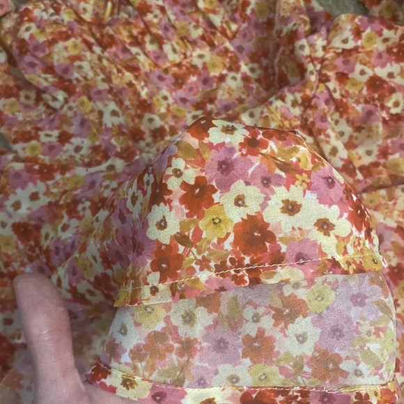Final price! NWT For Love and Lemons Felicia Floral Print Dress -S - Picture 8 of 8